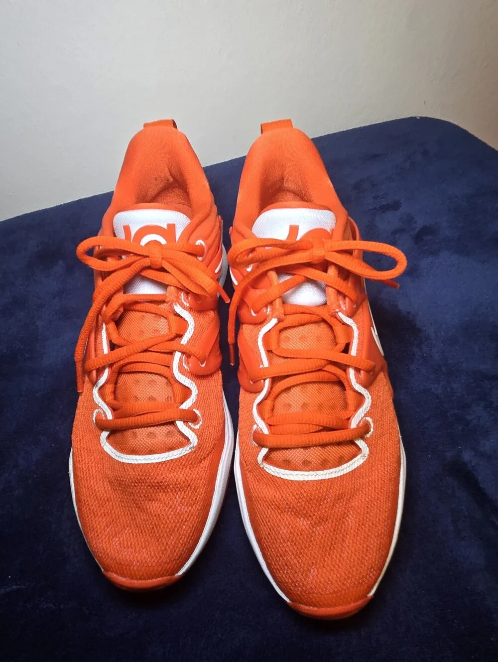 Nike KD 15 TB Promo Team Orange White Basketball DX6648-802 Men's PE Shoes 8